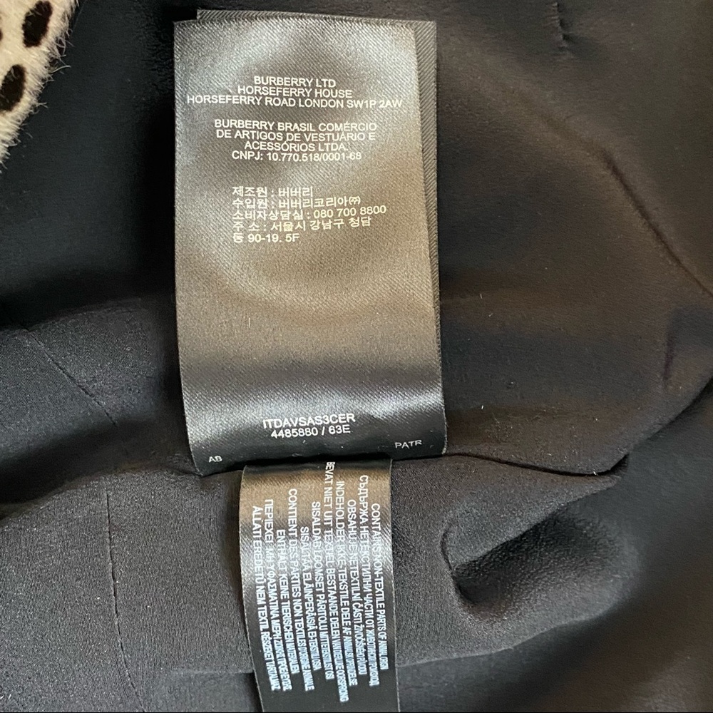 $5,500 Burberry Sleeveless Sheath Leather Dress - Picture 10 of 14